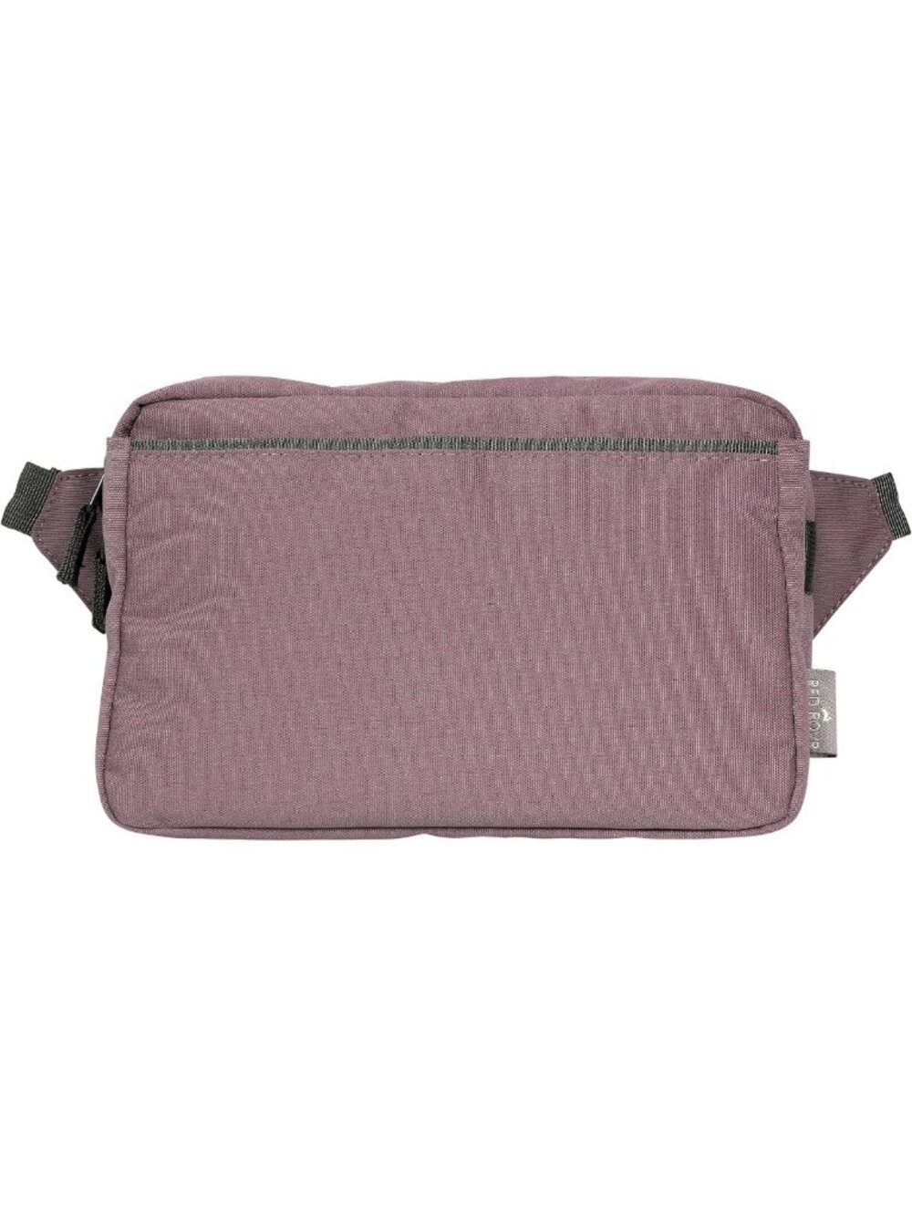 Chic Mauve Crossbody Belt Bag | Stylish Hip Pack with 2.4L Zipper Pockets